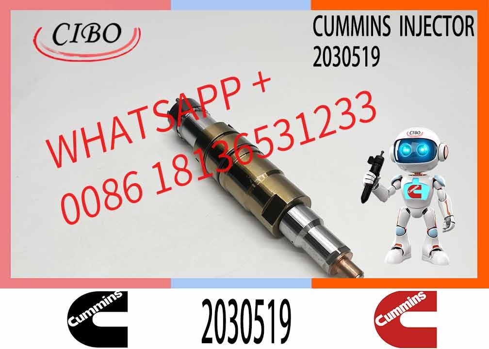 Fuel Injectors 2030519 Diesel Common Rail Injector for Scania PGRT 2003-2008 FKN Truck