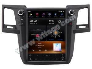 China 12.1 Screen Tesla Vertical Android Screen For For Toyota Fortuner Hilux 2004-2015 AUTO A/C on sale