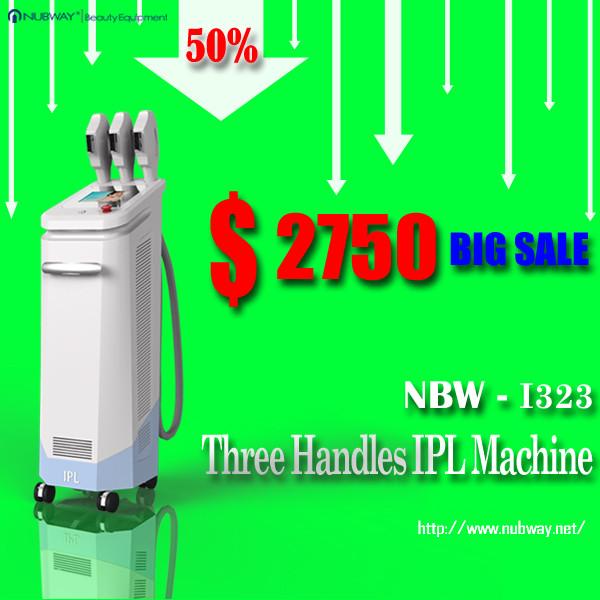 Beauty salon / spa use !! Amazing 50% discounts off! 3 handles IPL wrinkle