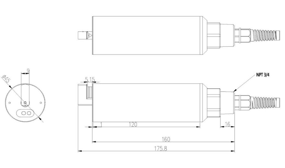 Online Oil In Water Sensor