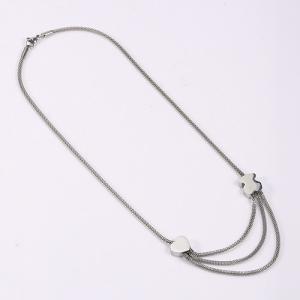 China 316 Stainless Steel Heart Necklace , Multi Layer Pendant Necklace For Women wholesale