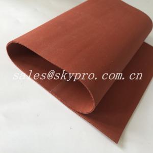 China Red / Transparent Soft Flexible Silicone Rubber Foam Sheet Thickness 0.1-30mm wholesale