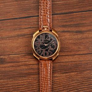 China Sophisticated Quartz Leather Watch Water Resistant 23cm Band Length on sale