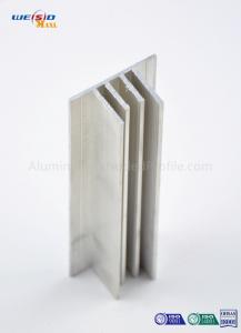 China Glass Curtain Wall Industrial Aluminum Profile , Aluminum Extruded Shapes on sale