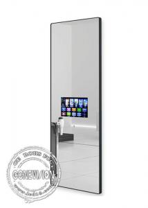 China 21.5 Inch 1080P Wall Mount Lcd Display , No Bezel Interactive Magic Mirror Advertising Player wholesale