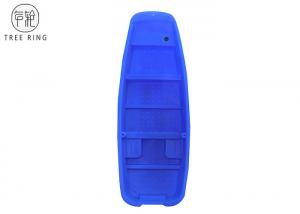 China B4M Rotomolded Plastic Rowing Boat , Poly Fish River Row Boats With Outboard Motor wholesale