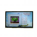 Anti Glare Digital Signage Player 65 Inch Large Screen Wall Mounted Color
