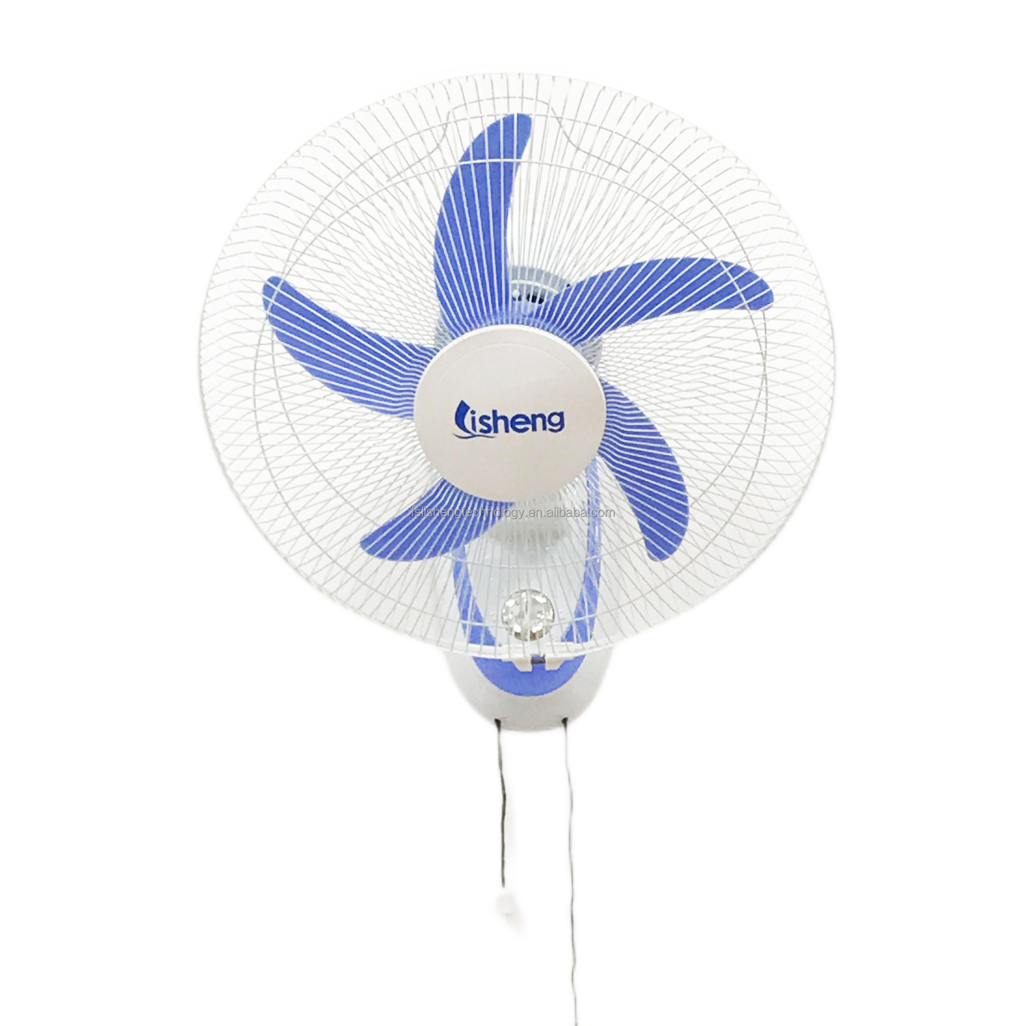 Industrial Wall Mounted Cooling Fan 16 / 18 Inch Solar Rechargeable With Lithium Battery