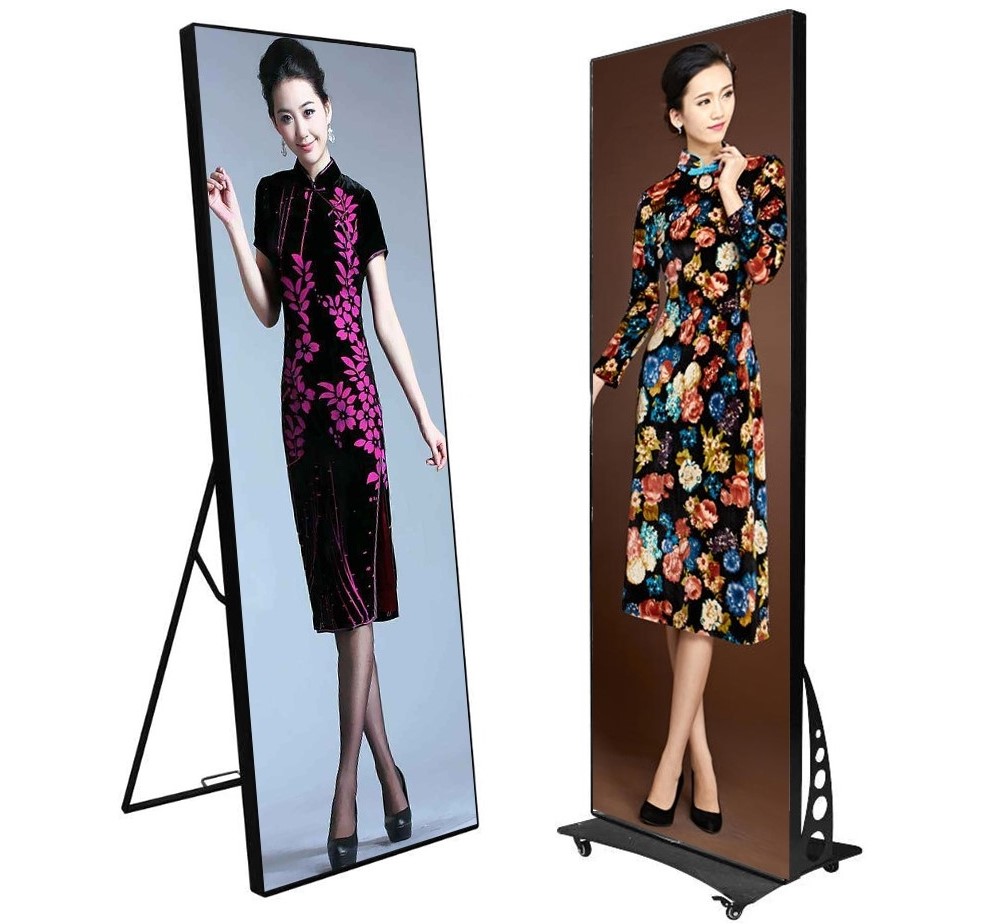 Lightweight 640x1920mm Creative LED Display P2.5 LED Poster Screen