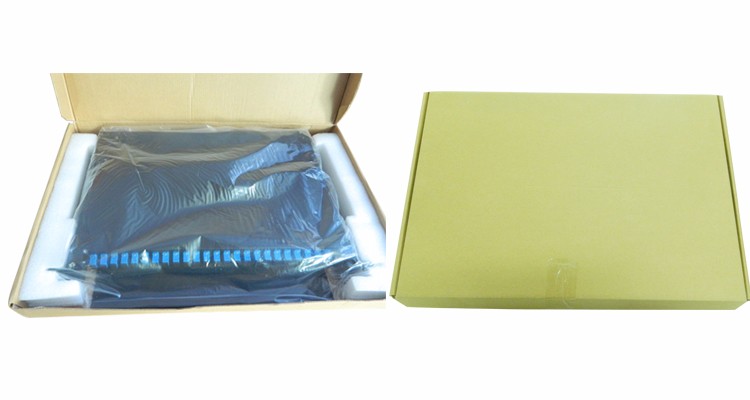 1RU FDP Loaded UPC Duplex Adapters Fiber Patch Panel Rack Mount