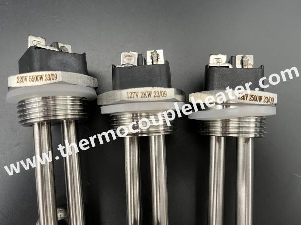 Screw Plug Immersion Heaters Stainless Steel Tubular Heating Element Water