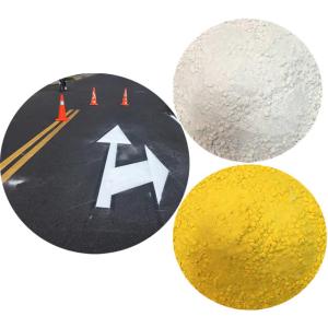 China Strong Wear Resistance Strong Adhesion White Yellow Thermoplastic Road Marking Paint wholesale