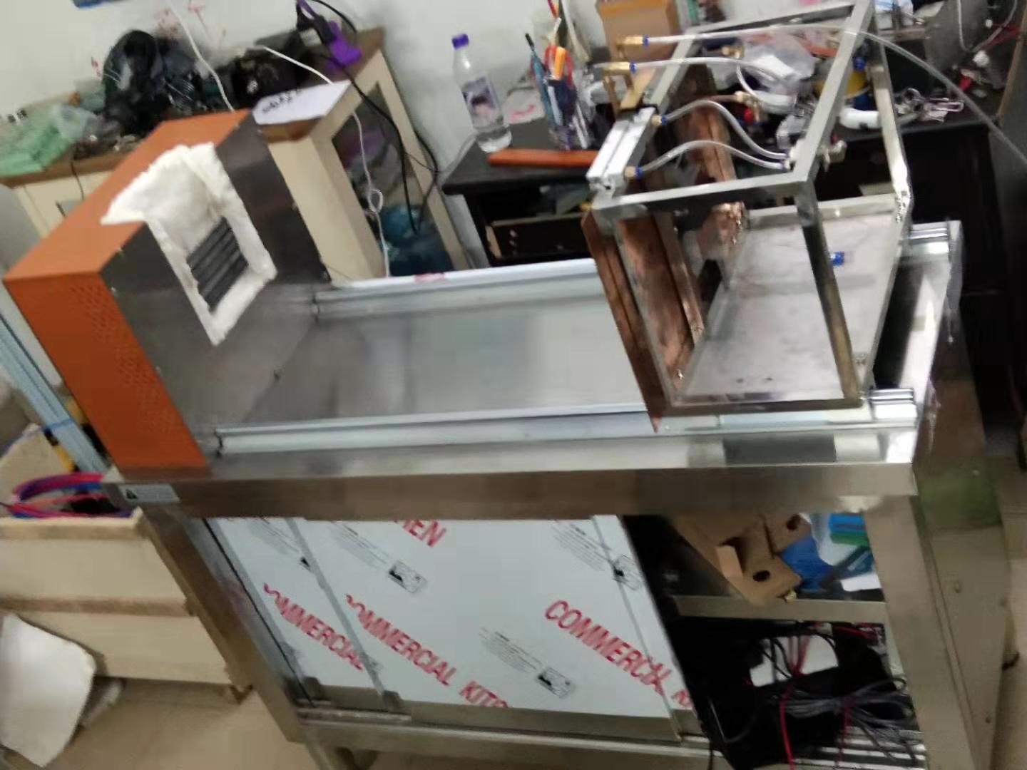 10-80KW/M2 Adjustable Protective Clothing Tester Against Radiant Heat Test