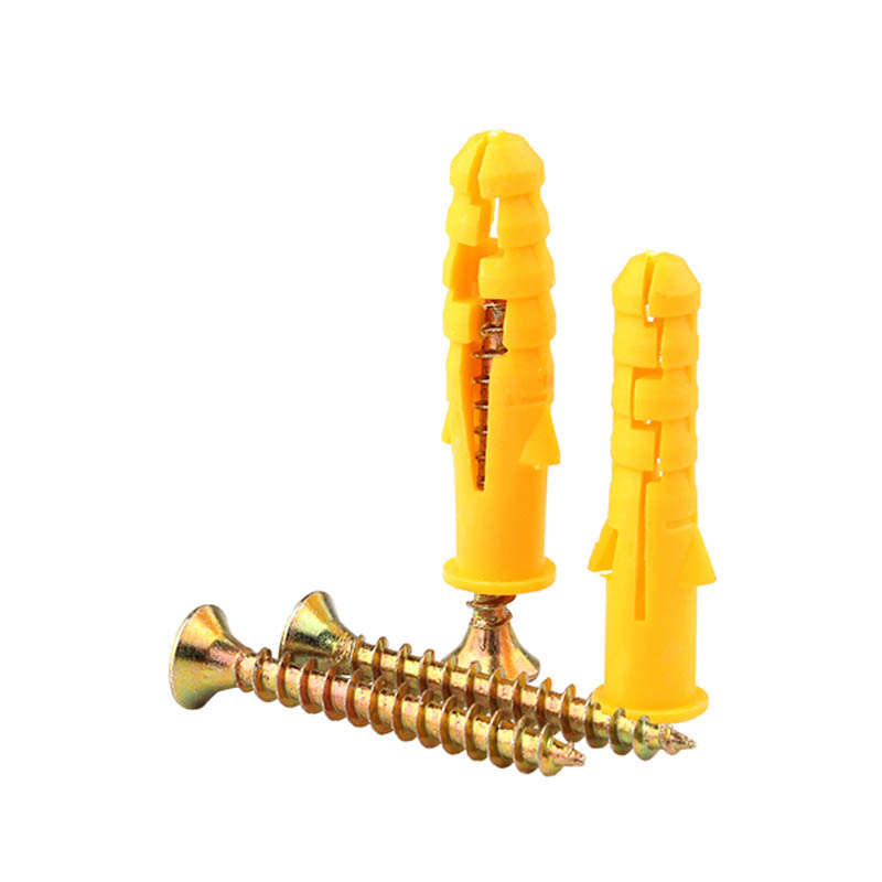 304 Stainless Steel Plastic Expansion Tube Rubber Plug Bolt Self Tapping Screw