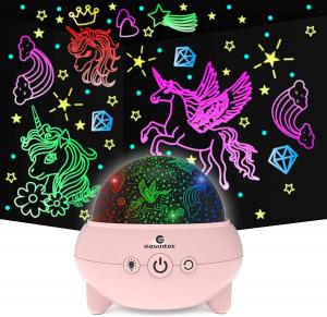 China ROHS Unicorns Starry Night Light Projector Multipurpose For Girls wholesale