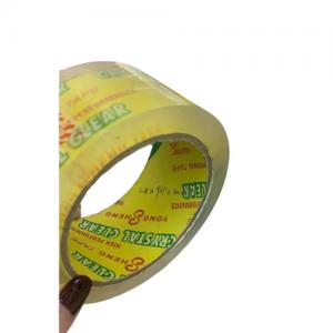 China Super Clear Crystal Clear BOPP Tape Adhesive For Packaging wholesale