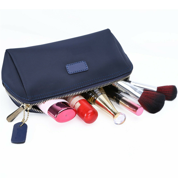 Skincare Travel Toiletry Pouch , Nylon Toilet Kit Bag Organizer Handy Accessories