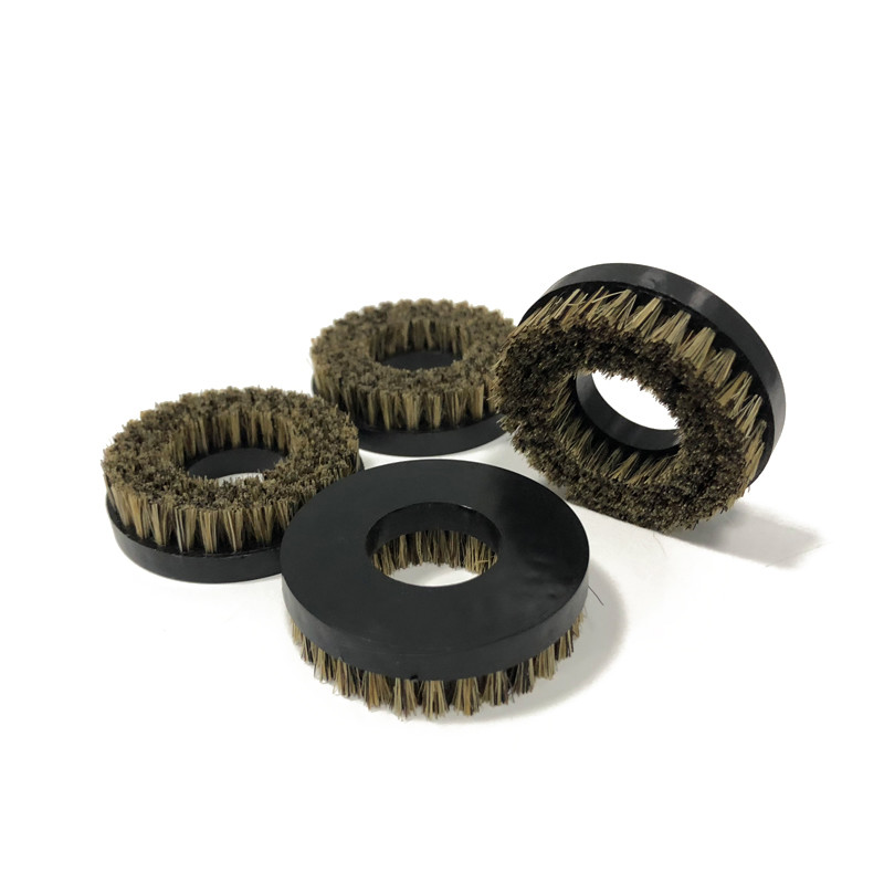 Industrial Brown Bristle Pressure Foot Brush , Anderson AEMG Routing Brush