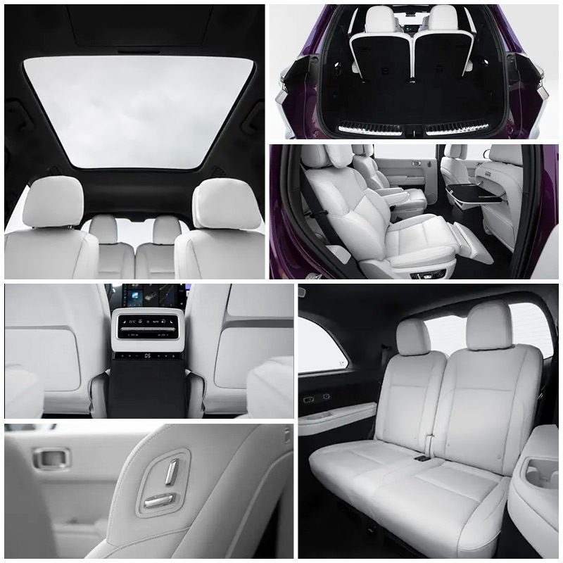 1315km Cruising Range 2023 Lixiang L9 Luxury Max Edition SUV Hybrid Engine Electric Cars and 5218x1998x1800mm Dimensions