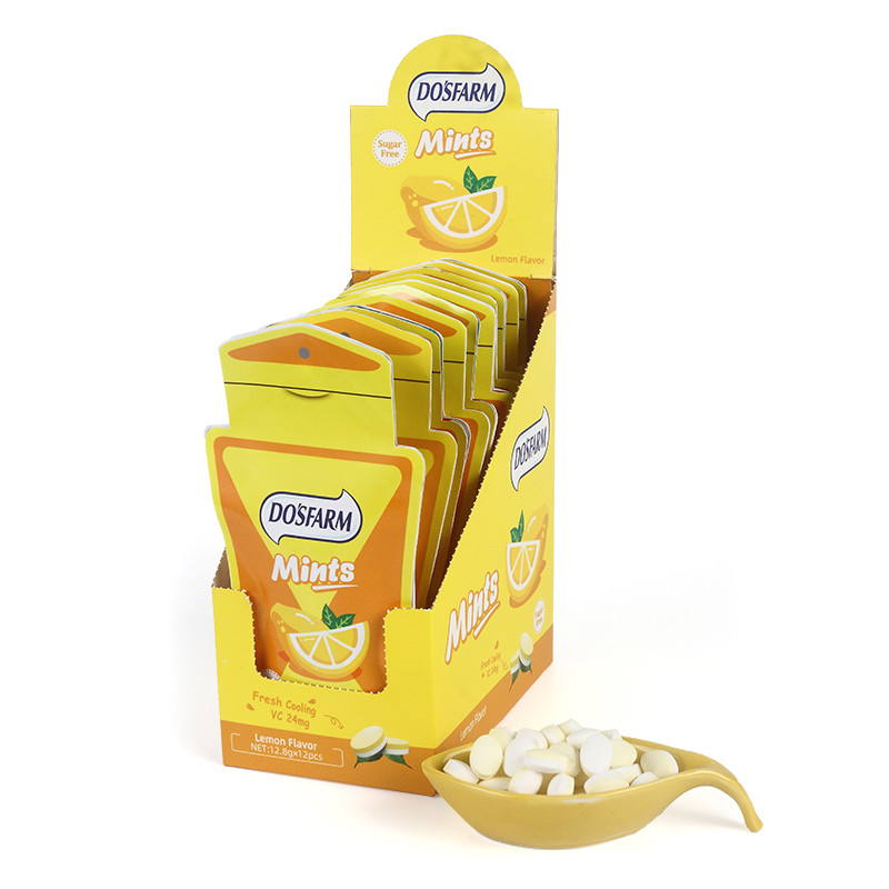 12.8g Good Taste Cooling Sugar Free Mint Candy With Vitamin C