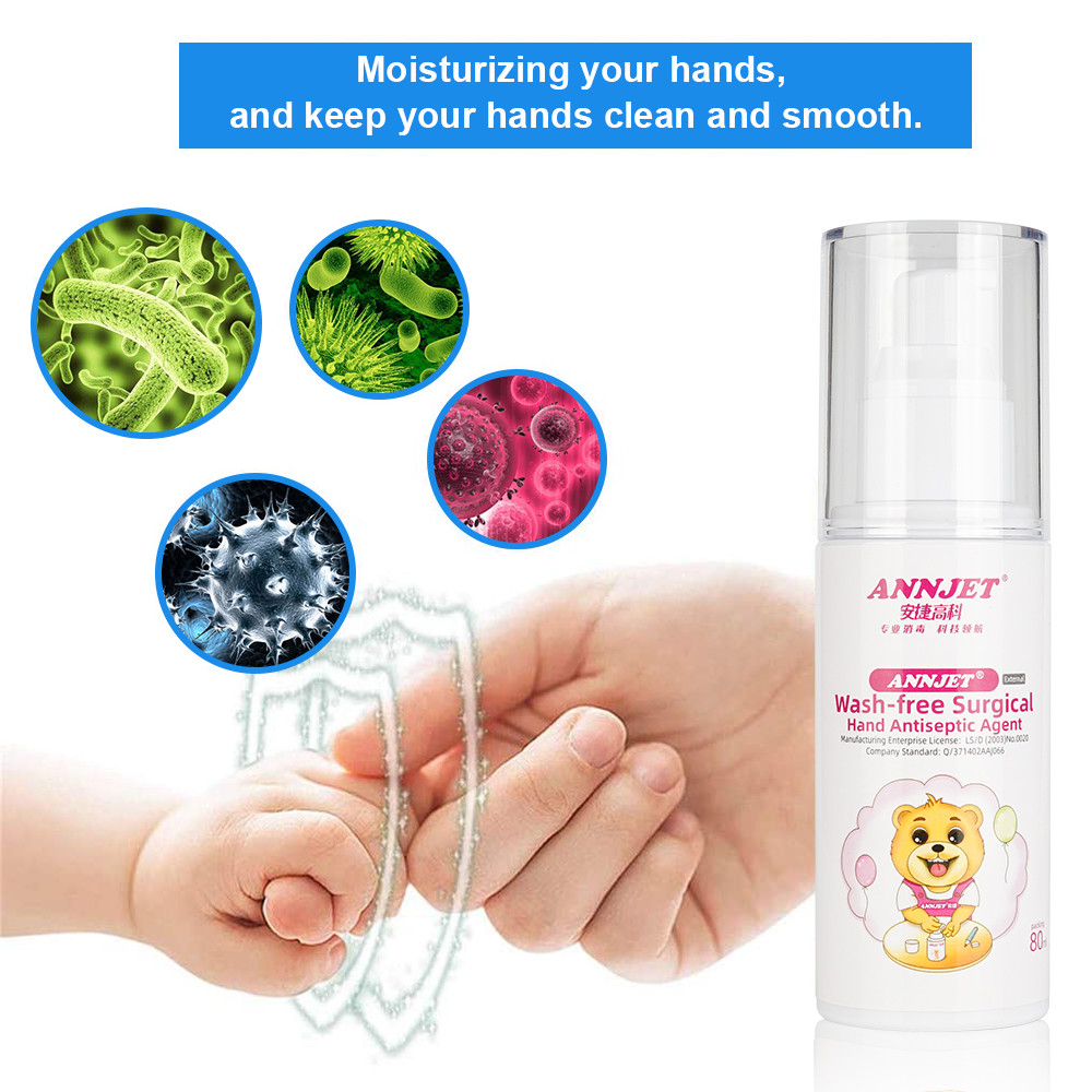 Soap Cleaning Hand Sanitizer Gel 75% Alcohol Anti Bacteria Moisturizing Disposable No Clean Washing