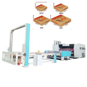 China Pizza Box Flexo Printing Corrugated Carton Box Machine 2600mm wholesale