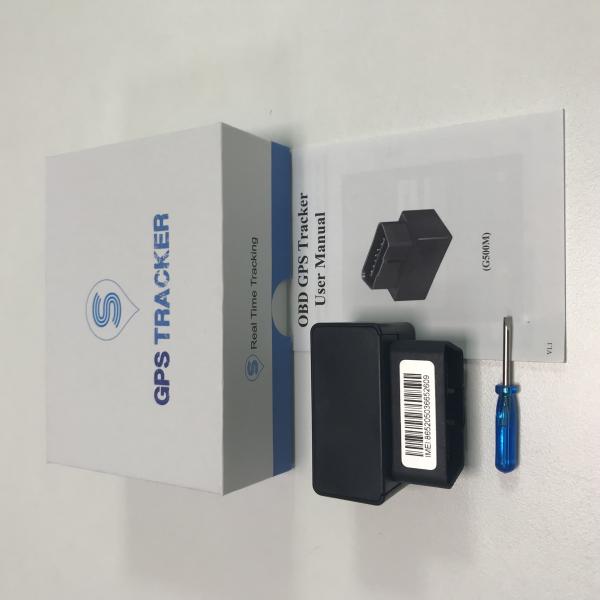 Quality mini obd car tracker real time tracking gps device with built in battery for sale