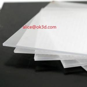China high density polyurethane foam sheets 25 lpi 4mm thickness lenticular for uv flatbed printer and inkjet print wholesale