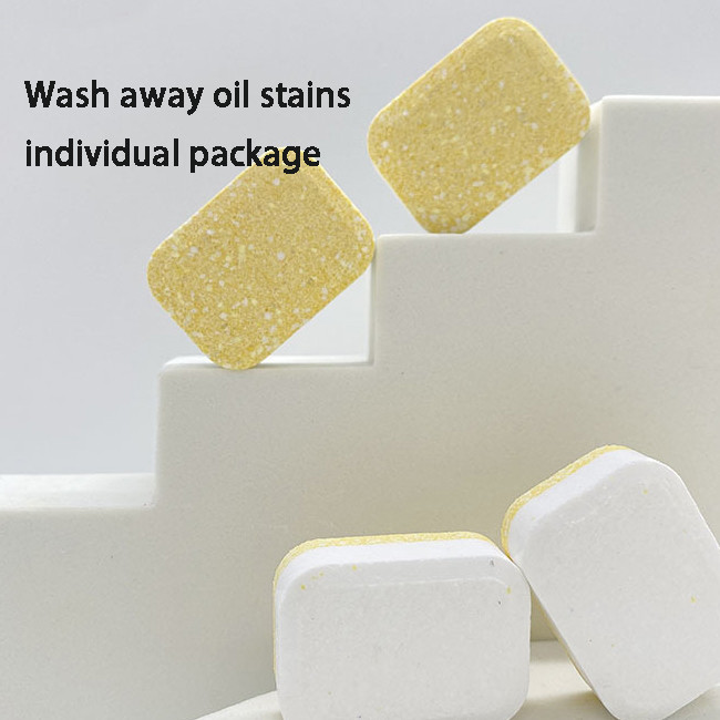 OEM ODM Biodegradable Dishwasher Tablets To Remove Oil And Brighten Dishes