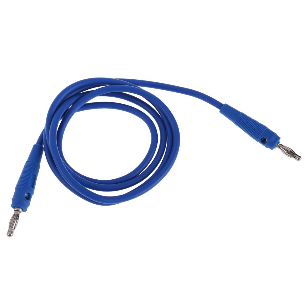 ISO9001 1500V Multimeter Replacement Leads , Multipurpose 4mm Banana Plug Leads