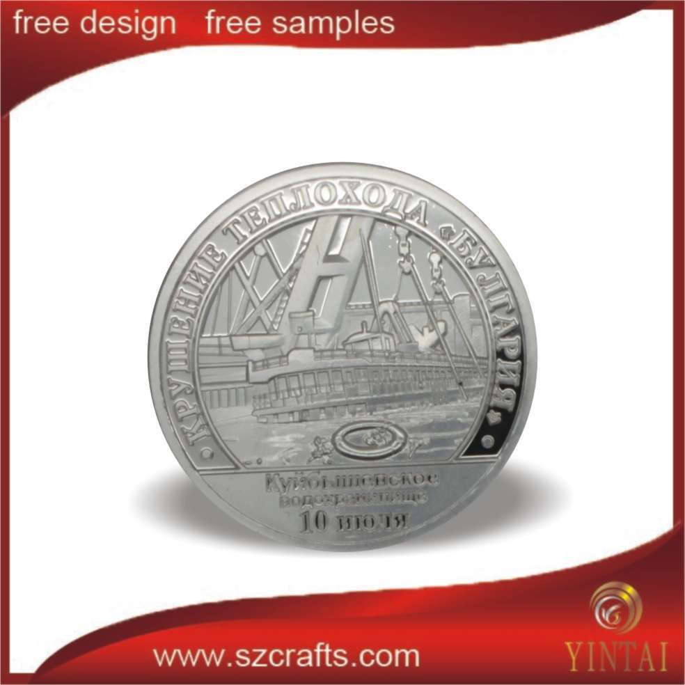 China factory silver knights templar coin silver/ gold souvenir metal coin