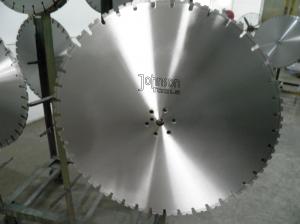 China 600-900mm Wall Saw Blades With 1&quot; Center Hole , Specific Bolt Hole Pattern wholesale