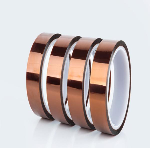 70um Polyimide Film Adhesive Tape Coated With Pressure Sensitive Silicone