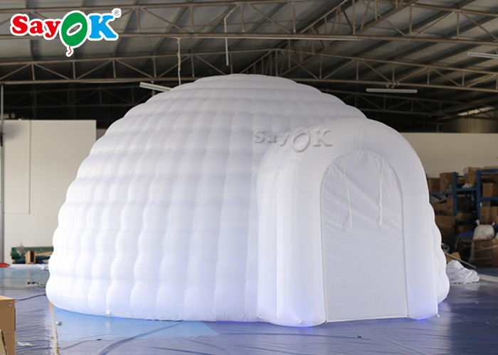 Outdoor Inflatable Tent Indoor Or Outdoor Inflatable Dome Tent For Promotion / Blow Up Igloo