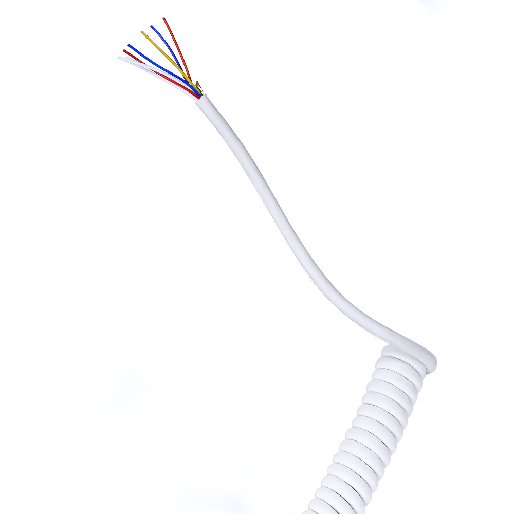 OEM Factory Price Multi Cores Spring Cable
