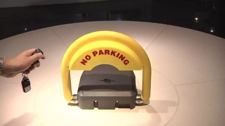 Automatic Remote Control Parking Space Lock 4~6s Operating Time 5 Tons Bearing