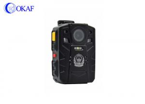 China Shoulder Clip Cam Body Worn Camera , Police Scanner Camera With LCD Display wholesale