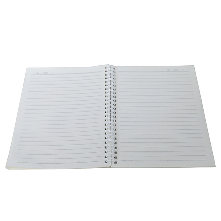 Self-Adhesive Custom Logo Spiral Notebook for Work Business Travel Journal Popular