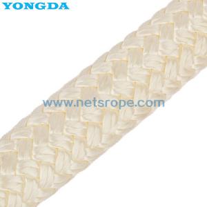 China High Strength Polyamide Filament Double Braided Rope Abrasion Resistant  28mm wholesale