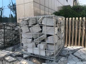 China Hot Dip Galvanized Welded Gabion Wire Mesh Gabion Basket Rock Fall Protection on sale