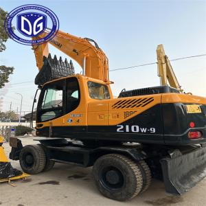 China Hyundai 21 Ton Excavator Used 210W-9 Hydraulic Wheel Excavator wholesale