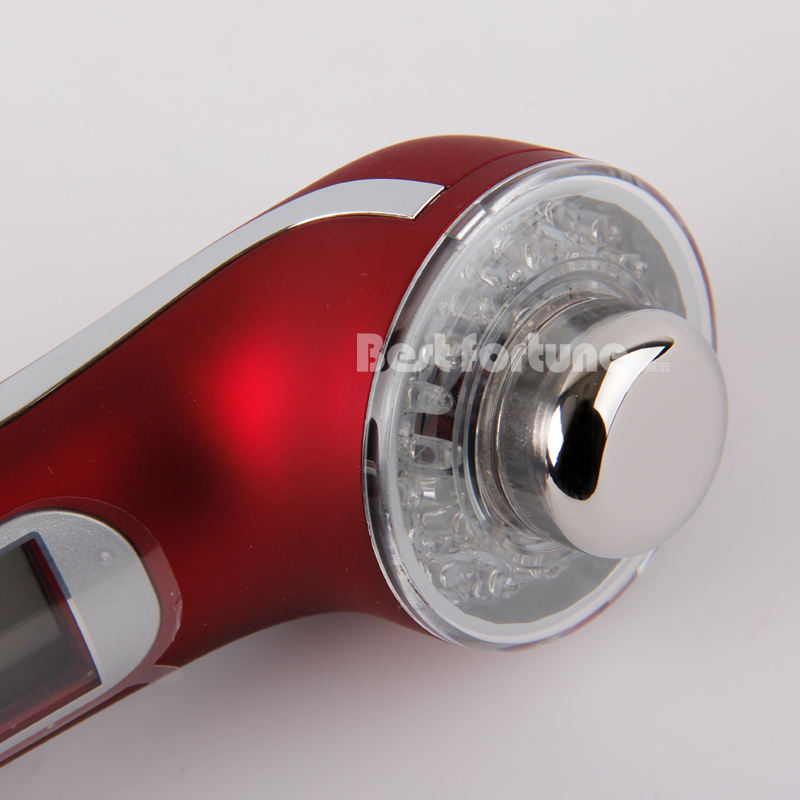 Rechargeable Ultrasonic Galvanic Ion Face Massager AC 110 - 240 V Voltage