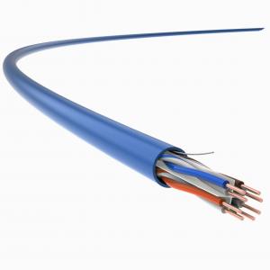 China Bare Copper PVC Jacket CAT6 Network Cable UTP 23AWG 0.55mm on sale