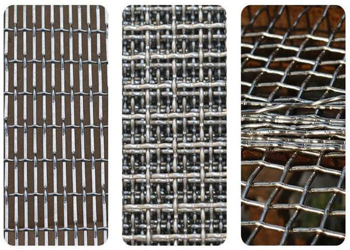 Bright Decorative Stainless Steel Architectural Mesh 0.5mm Wire Diameter