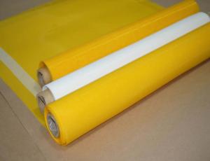 China High Tension Polyester Printing Screen , Air Filter Mesh Fabric 43T-80 Plain Weave wholesale