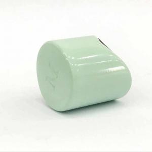 China Custom Made Beautiful Green Color Metal Zamak Perfume Bottle Cap wholesale