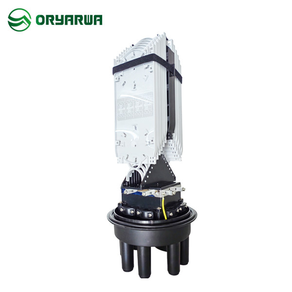 Outdoor Fiber Cable Joint Box Vertical Fiber Dome Closure IP68 Waterproof
