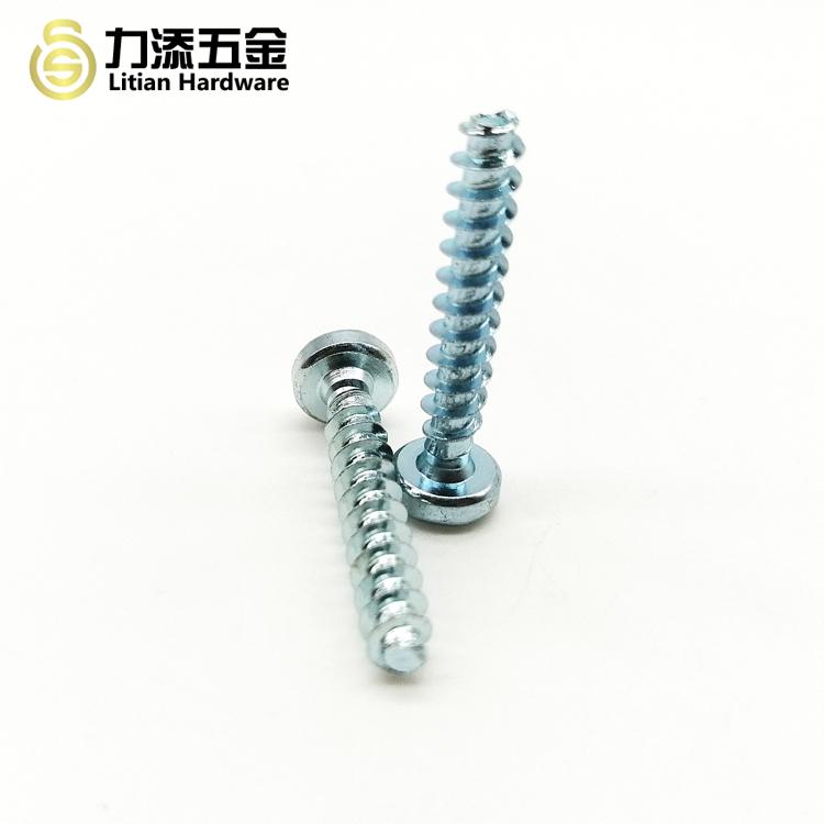 SS304 Metal Screw Fasteners Self Tapping Flat Countersunk For Military Industry