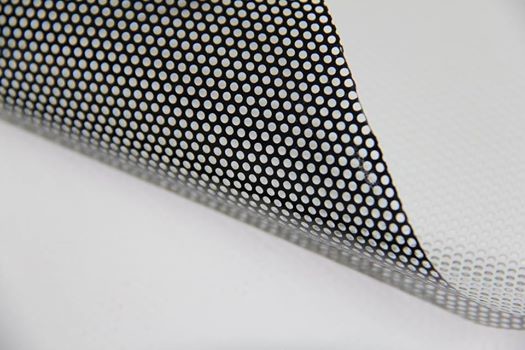 Micro perforated vinyl window film covering one way vision for wide format printing solvent printe