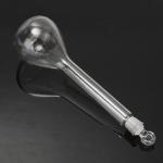 Transparent Lab Borosilicate Glass Volumetric Flask with Stopper Office